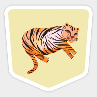 Pocket- big cat - tiger 2 Sticker